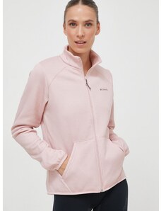 Αθλητική μπλούζα Columbia Col Hike Tech χρώμα: ροζ