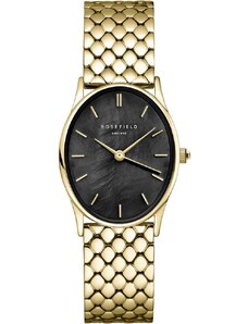 ROSEFIELD The Oval - OBSGSG-OV14 Gold case with Stainless Steel Bracelet