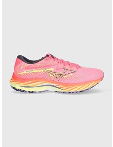 Παπούτσια για τρέξιμο Mizuno Wave Rider 27 χρώμα: ροζ