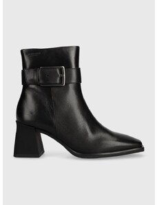 Δερμάτινες μπότες Vagabond Shoemakers HEDDA γυναικείες, χρώμα: μαύρο, 5602.001.20