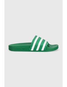Παντόφλες adidas Originals Adilette χρώμα: πράσινο IE9617