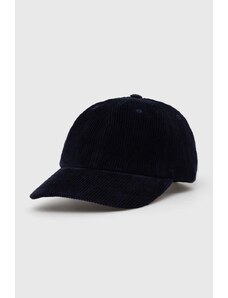 Βαμβακερό καπέλο του μπέιζμπολ Norse Projects Wide Wale Corduroy Sports χρώμα: ναυτικό μπλε, N80-0131-7004