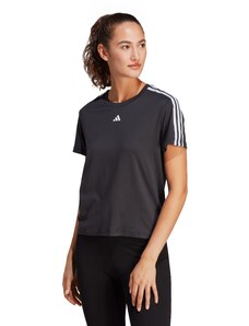 adidas women aeroready train essentials 3-stripes t-shirt (I - BLACK/BLACK