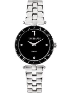 TRUSSARDI T-Shiny Diamonds - R2453145506, Silver case with Stainless Steel Bracelet