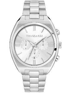 TRUSSARDI Metropolitan Chronograph - R2453159003, Silver case with Stainless Steel Bracelet