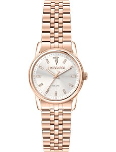 TRUSSARDI T-Joy Crystals - R2453150505, Rose Gold case with Stainless Steel Bracelet
