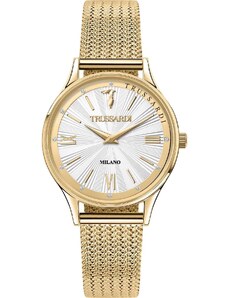TRUSSARDI T-Star - R2453152502, Gold case with Stainless Steel Bracelet