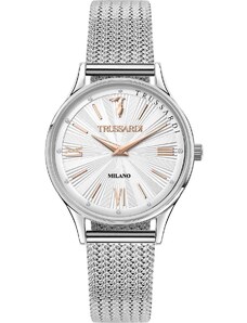 TRUSSARDI T-Star - R2453152503, Silver case with Stainless Steel Bracelet