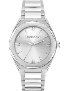 TRUSSARDI Brink - R2453156006, Silver case with Stainless Steel Bracelet