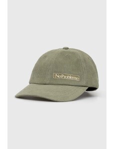 Βαμβακερό καπέλο του μπέιζμπολ Aries χρώμα: πράσινο