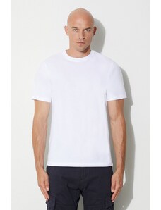 Βαμβακερό μπλουζάκι Han Kjøbenhavn χρώμα άσπρο M.133013