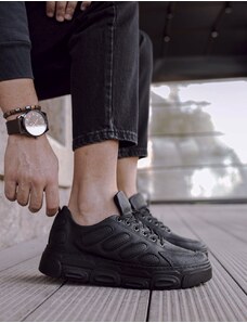 CHEKICH Ανδρικά μαύρα Casual Sneakers δίσολα CH105M