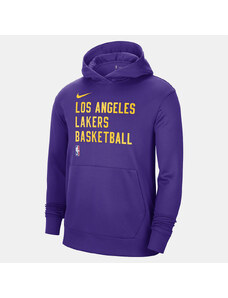 Nike NBA Dri-FIT Los Angeles Lakers Spotlight Ανδρική Μπλούζα με Κουκούλα