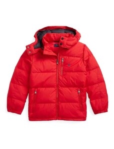 Παιδικό μπουφάν με πούπουλα Polo Ralph Lauren χρώμα: κόκκινο