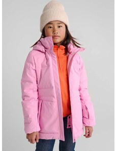 Παιδικό μπουφάν με πούπουλα Reima Viikki χρώμα: ροζ