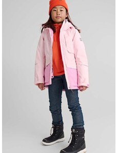 Παιδικό μπουφάν για σκι Reima Hepola χρώμα: ροζ