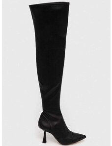 Μπότες MICHAEL Michael Kors Clara χρώμα: μαύρο, 40F3CLMB5L F340F3CLMB5L