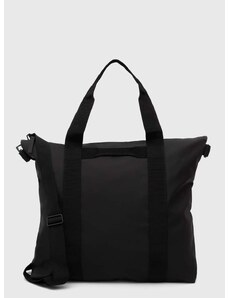Τσάντα Rains 14150 Tote Bags χρώμα: μαύρο