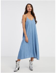 Only Γαλάζιο τζιν μίντι φόρεμα ΜΟΝΟ Laia - Ladies
