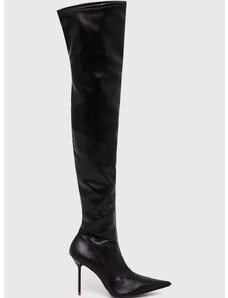 Μπότες Pinko Lully χρώμα: μαύρο, 102030 A18W Z99 F3102030 A18W Z99