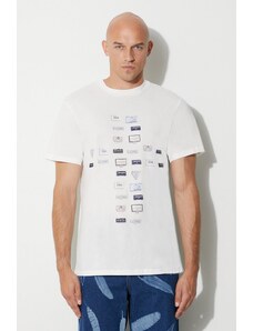 Βαμβακερό μπλουζάκι 424 χρώμα: άσπρο