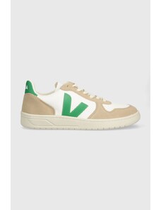 Δερμάτινα αθλητικά παπούτσια Veja V-10 χρώμα: άσπρο VX0503146A