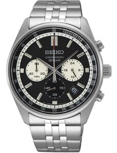 SEIKO Conceptual Series Chronograph - SSB429P1, Silver case with Stainless Steel Bracelet