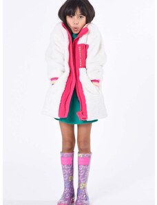 Παιδικό παλτό Marc Jacobs χρώμα: μπεζ