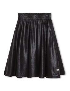 Παιδική φούστα DKNY χρώμα: μαύρο
