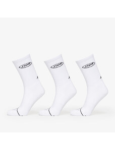 Ανδρικές κάλτσες Footshop Basic But Not Basic Socks 3-Pack White