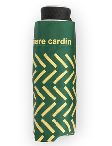 Pierre Cardin mini Ομπρέλα βροχής σπαστή χειροκίνητη PC7405-Πράσινο
