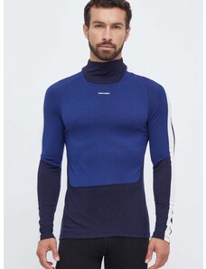 Λειτουργικό μακρυμάνικο πουκάμισο Icebreaker 200 Oasis χρώμα: ναυτικό μπλε