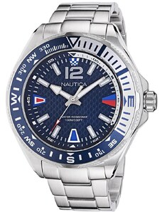 NAUTICA Clearwater Beach - NAPCWF301, Silver case with Stainless Steel Bracelet
