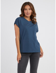 Γυναικεία Sam 73 Vitani T-shirt Blue