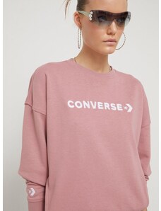 Μπλούζα Converse χρώμα: ροζ