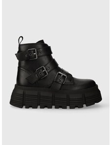 Μποτάκια Buffalo Ava Ankle Boot χρώμα: μαύρο, 1224016 F31224016
