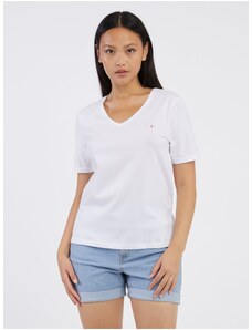 White Women's T-Shirt Pieces Fawna - Women
