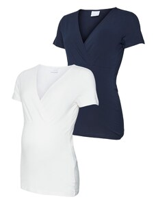 MAMALICIOUS Μπλουζάκι 'Kate Tess' ναυτικό μπλε / λευκό