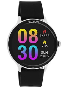 OOZOO Smartwatch Q00130 Black Silicone Strap