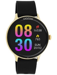 OOZOO Smartwatch Q00132 Black Silicone Strap
