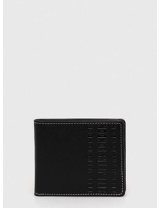 Δερμάτινο πορτοφόλι Pepe Jeans Arnold ανδρικό, χρώμα: μαύρο