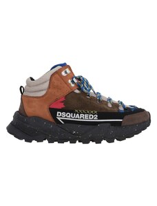 DSQUARED Sneakers W23SNM026701604883 M2815 nero+militare+marrone