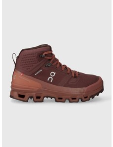 Παπούτσια On-running Cloudrock 2 Waterproof χρώμα: κόκκινο F30