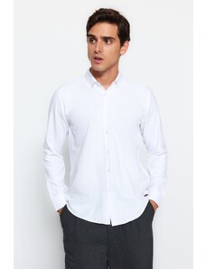 Trendyol Shirt - Λευκό - Slim fit