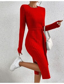 Creative Φόρεμα - κώδ. 33095 - κόκκινο