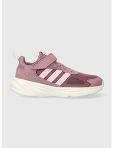 Παιδικά αθλητικά παπούτσια adidas IG0427 OZELLE EL K WONORC/CLPINK χρώμα: ροζ