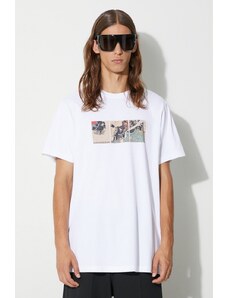 Βαμβακερό μπλουζάκι Maharishi Kuroko Organic T-Shirt χρώμα: άσπρο, 1071