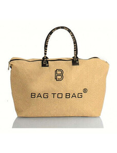 BtB Σακ βουαγιάζ – τσάντα χειρός DD-441- Gold