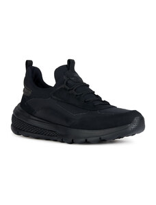 Geox D Spherica Actif A Elast Black Γυναικεία Ανατομικά Sneakers Μαύρα (D36THA 01532 C9999)