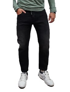 Cover Jeans Cover - Monaco - G2494-27 - Black - 3D Loose Fit - Παντελόνι Jean